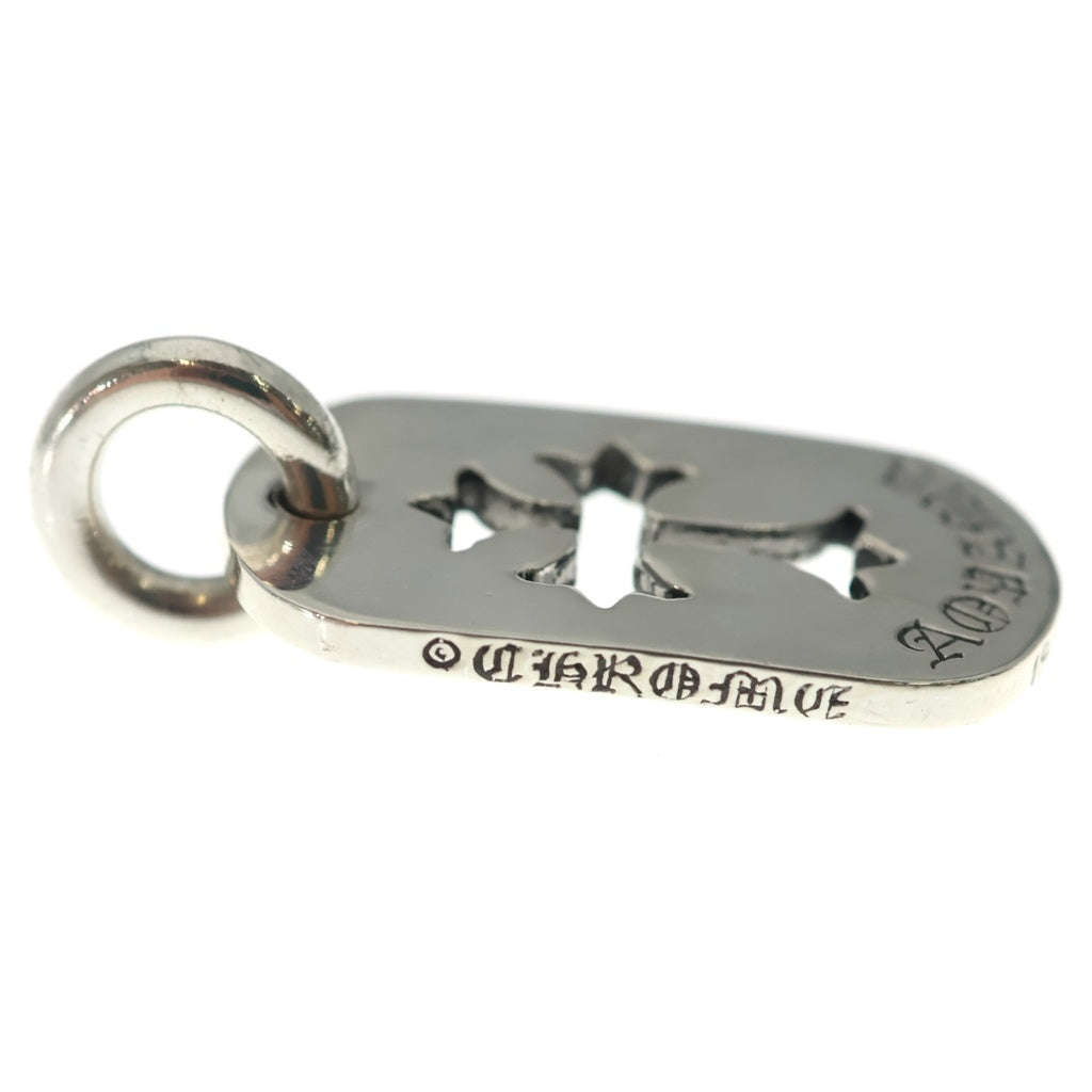 CHROME HEARTS(クロムハーツ) D TAG SML CO CRS カットアウトクロスドッグタグ 青山限定スモールドッグタグネックレストップ