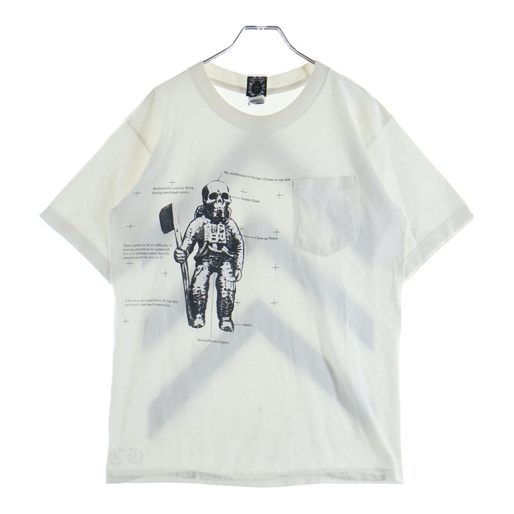CHROME HEARTS(クロムハーツ) OLD FOTI Harris Teeter S/S TEE オールド バックフォティプリント クルーネック半袖Tシャツカットソー ホワイト