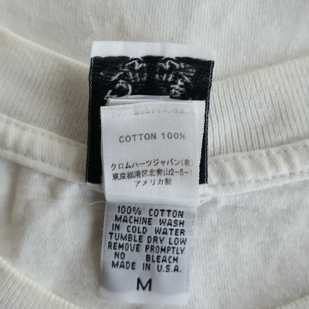 CHROME HEARTS(クロムハーツ) OLD FOTI Harris Teeter S/S TEE オールド バックフォティプリント クルーネック半袖Tシャツカットソー ホワイト