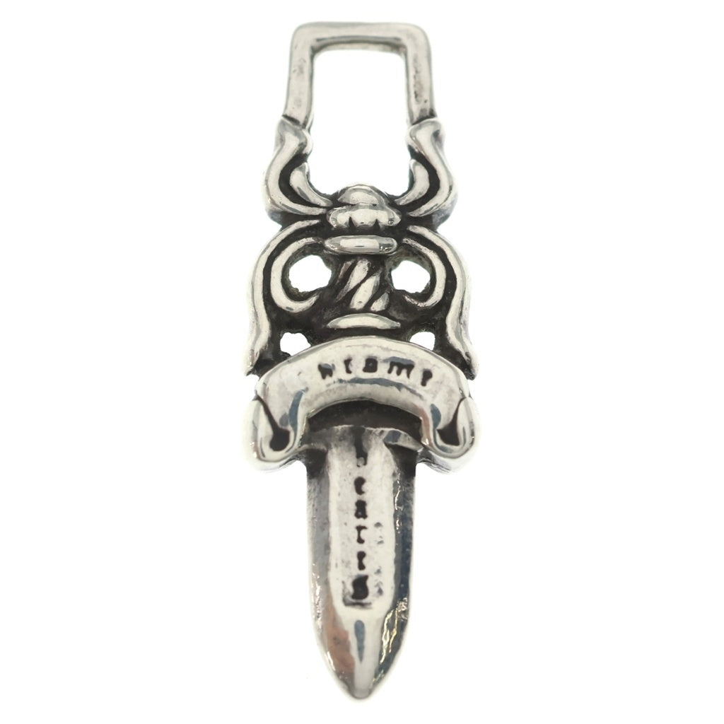 CHROME HEARTS(クロムハーツ) #5DAGGER ZIP1 #5ダガーチャーム シルバーネックレストップ