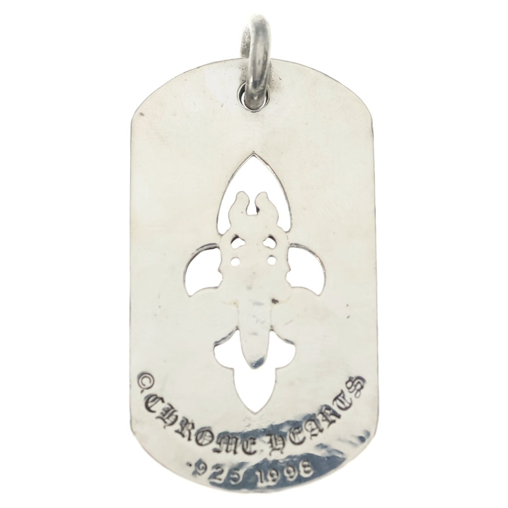 CHROME HEARTS(クロムハーツ) D TAG LRG FLE DAG フレアダガードッグタグ ラージドッグタグネックレストップ