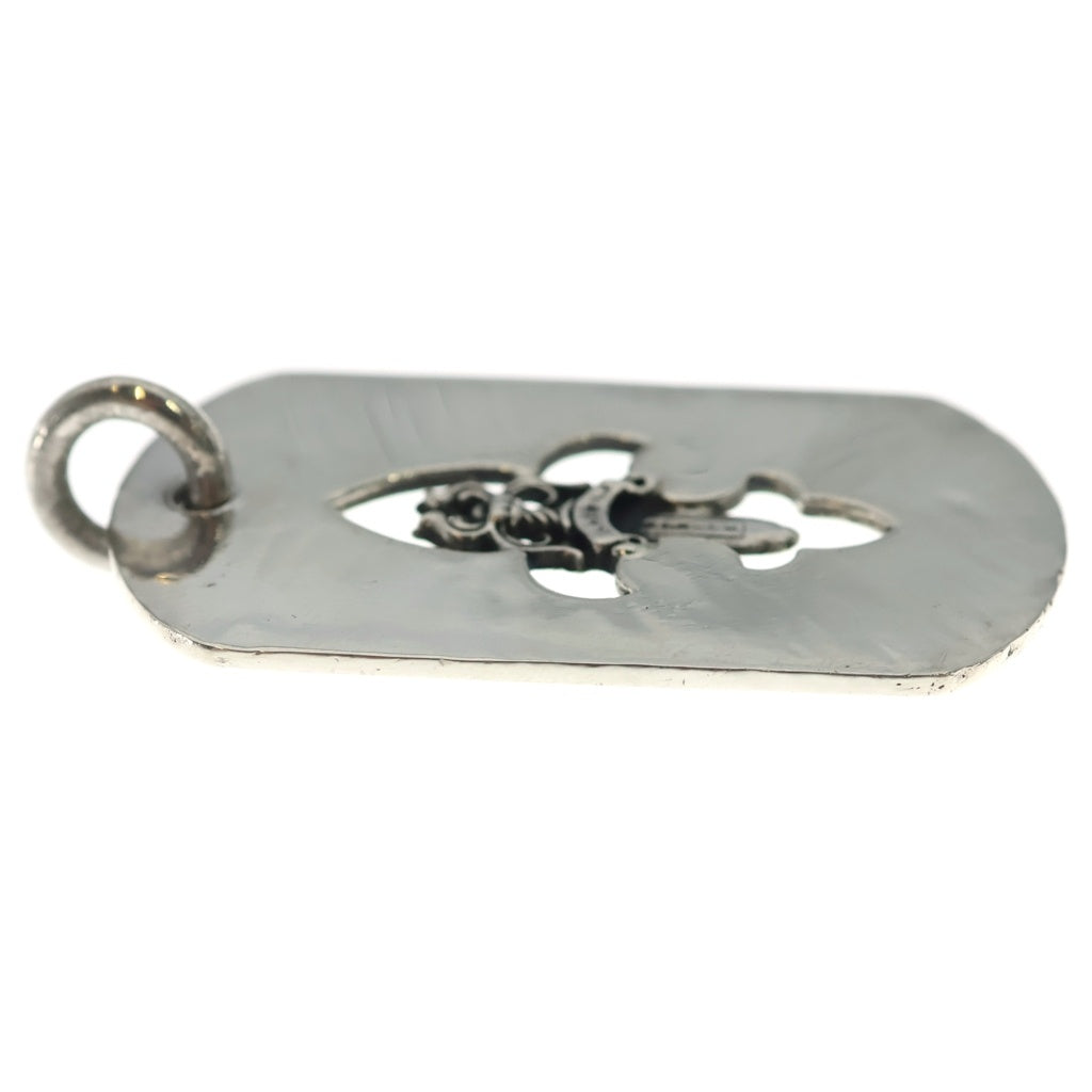 CHROME HEARTS(クロムハーツ) D TAG LRG FLE DAG フレアダガードッグタグ ラージドッグタグネックレストップ