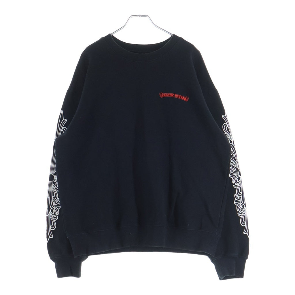 CHROME HEARTS(クロムハーツ) 99 EYES CHOMPER SWTSHRT MATTY BOYバックプリントスウェットカットソー ブラック