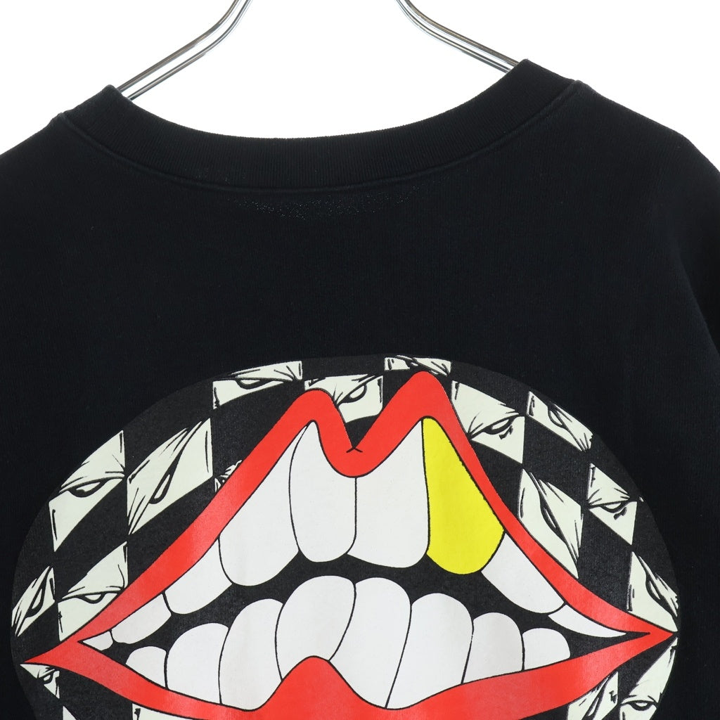 CHROME HEARTS(クロムハーツ) 99 EYES CHOMPER SWTSHRT MATTY BOYバックプリントスウェットカットソー ブラック