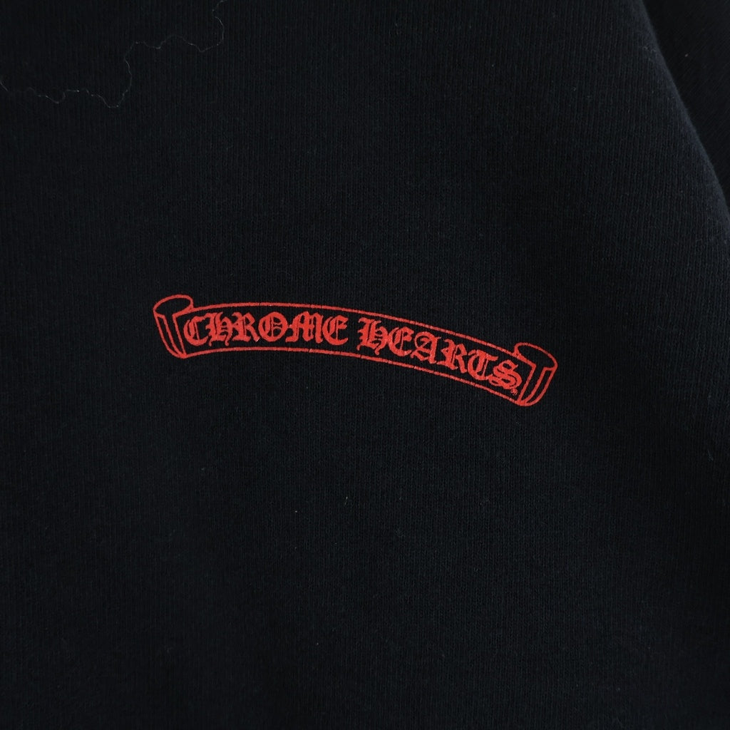 CHROME HEARTS(クロムハーツ) 99 EYES CHOMPER SWTSHRT MATTY BOYバックプリントスウェットカットソー ブラック