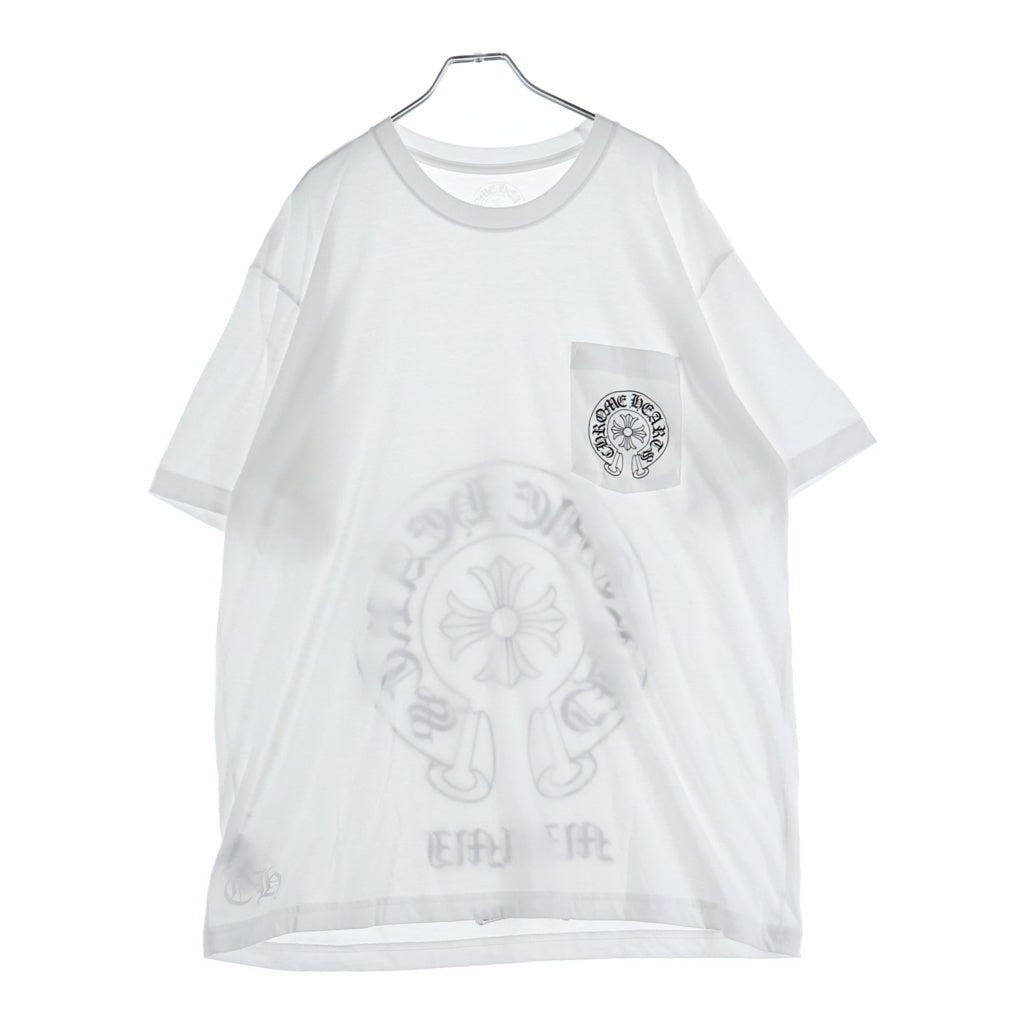 CHROME HEARTS(クロムハーツ) CH T-SHRT LTD Miami限定バックホースシュープリントTシャツ