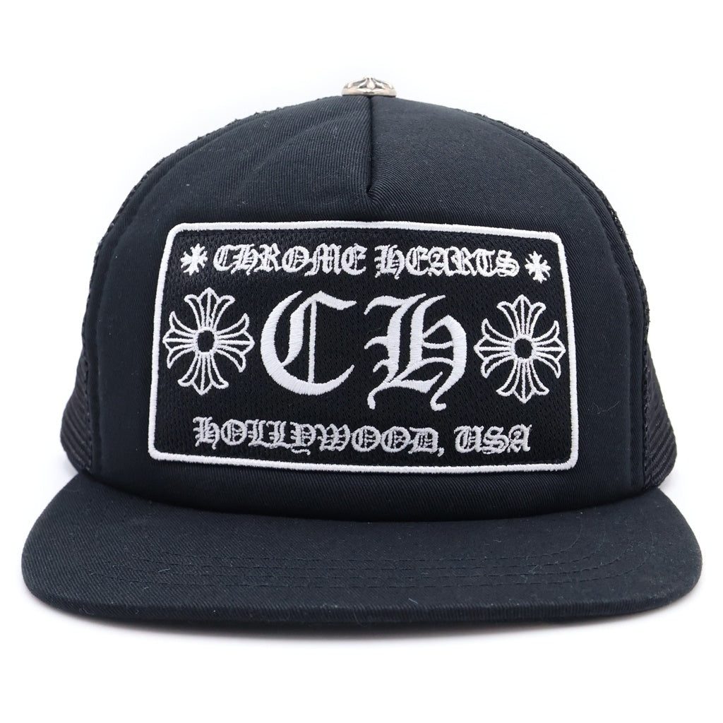 CHROME HEARTS(クロムハーツ) TRUCKER CAP トラッカーキャップ CHパッチクロスボール付メッシュ帽子