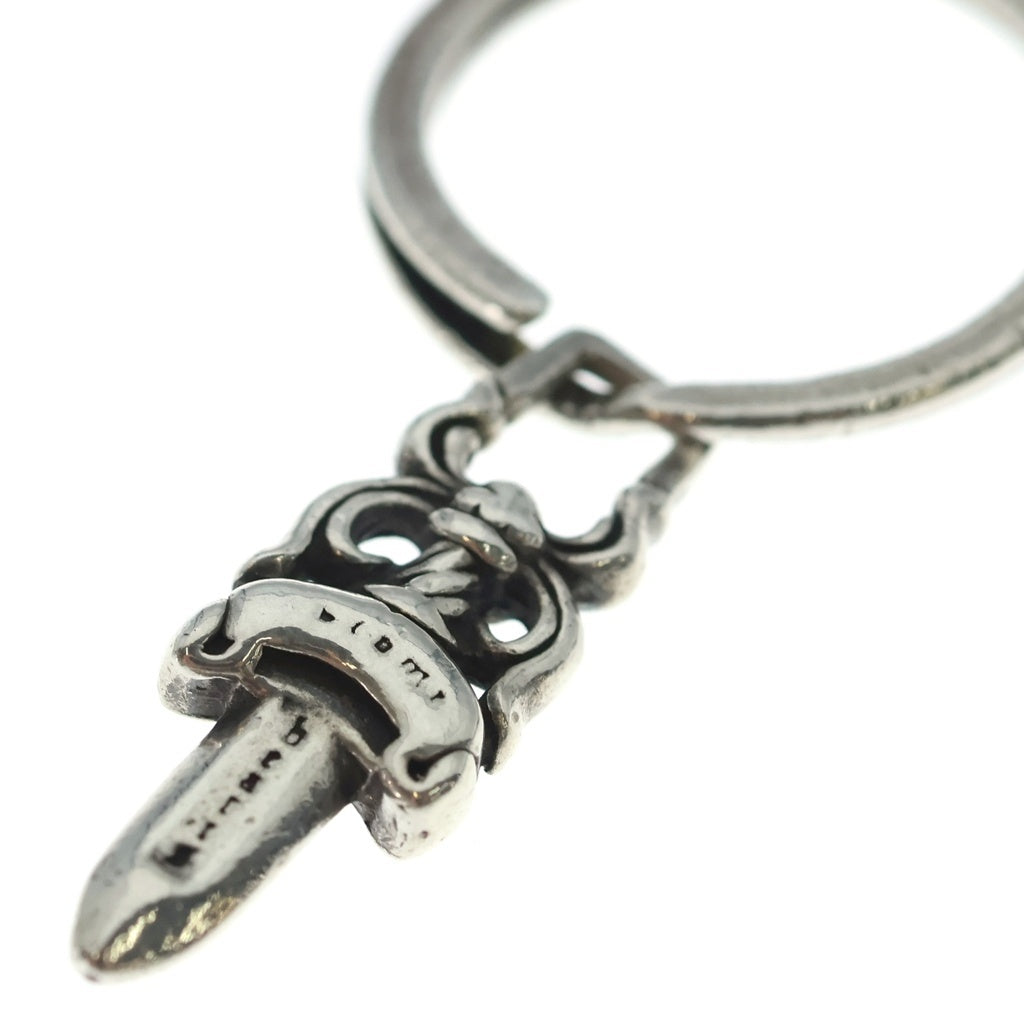 CHROME HEARTS(クロムハーツ) RNG&No5 DGGR キーリング#5ダガー シルバー キーチェーン