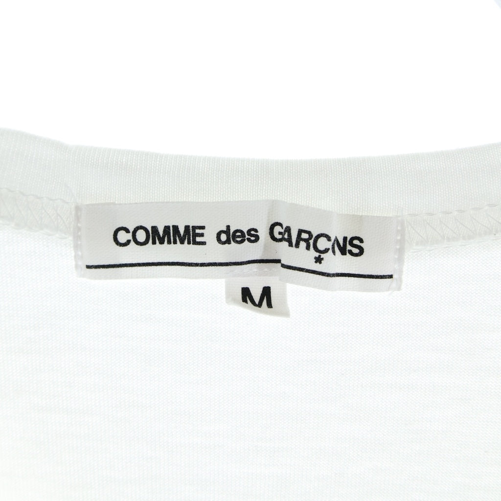 CHROME HEARTS(クロムハーツ) ×COMME des GARCONS コムデギャルソン カットアウト 半袖Tシャツ カットソー ホワイト