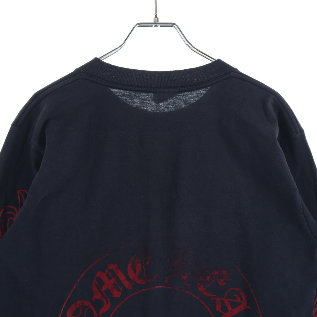 CHROME HEARTS(クロムハーツ) OLD オールド袖フローラル ホースシュープリント ラスベガス限定 長袖Tシャツカットソー