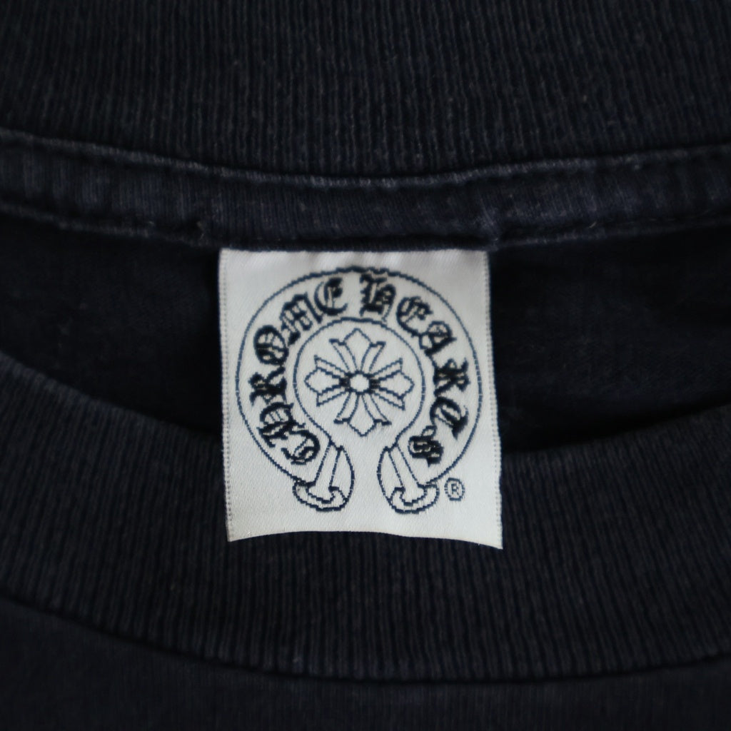 CHROME HEARTS(クロムハーツ) OLD オールド袖フローラル ホースシュープリント ラスベガス限定 長袖Tシャツカットソー