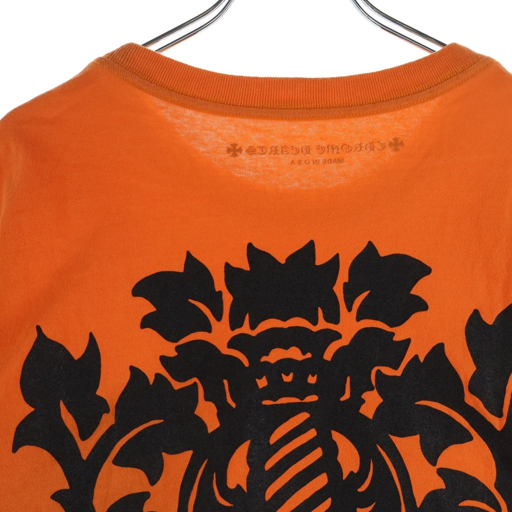CHROME HEARTS(クロムハーツ) VINE DGR T-SHRT ヴァインダガープリントTシャツ オレンジ