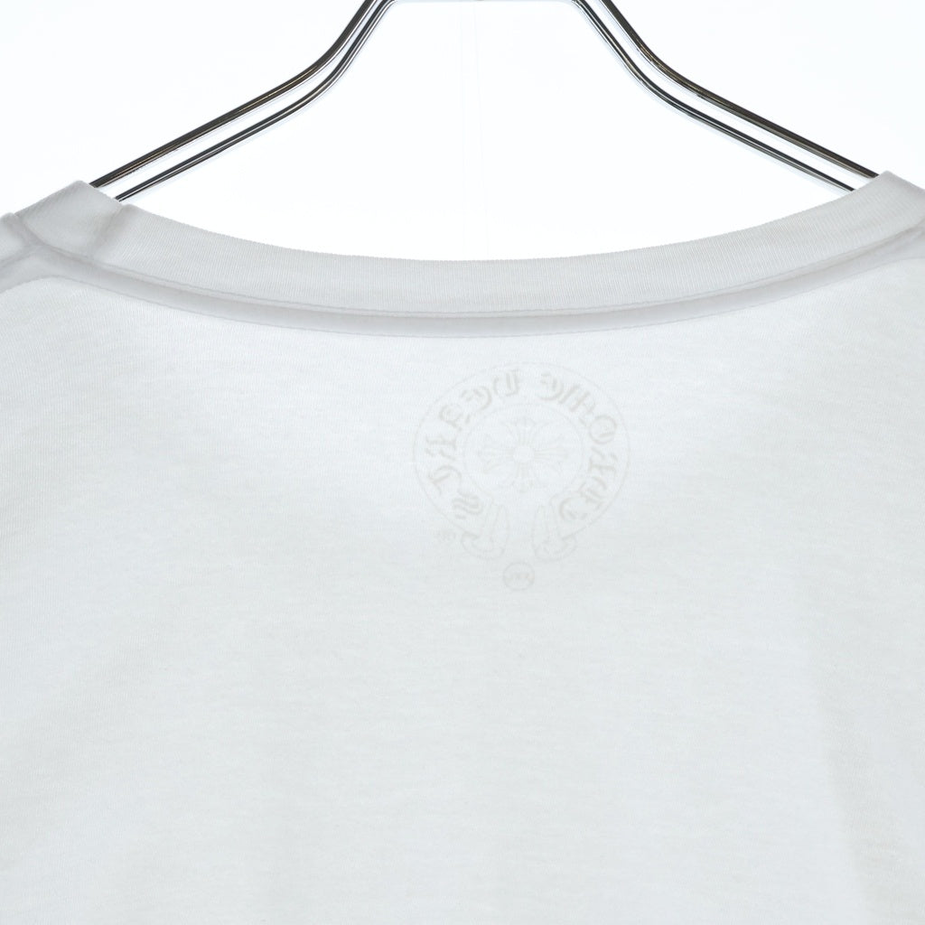 CHROME HEARTS(クロムハーツ) TAIPEI LTD L/S Tee 台北限定 アームフローラル バックホースシュープリント 長袖Tシャツ カットソー ブラック