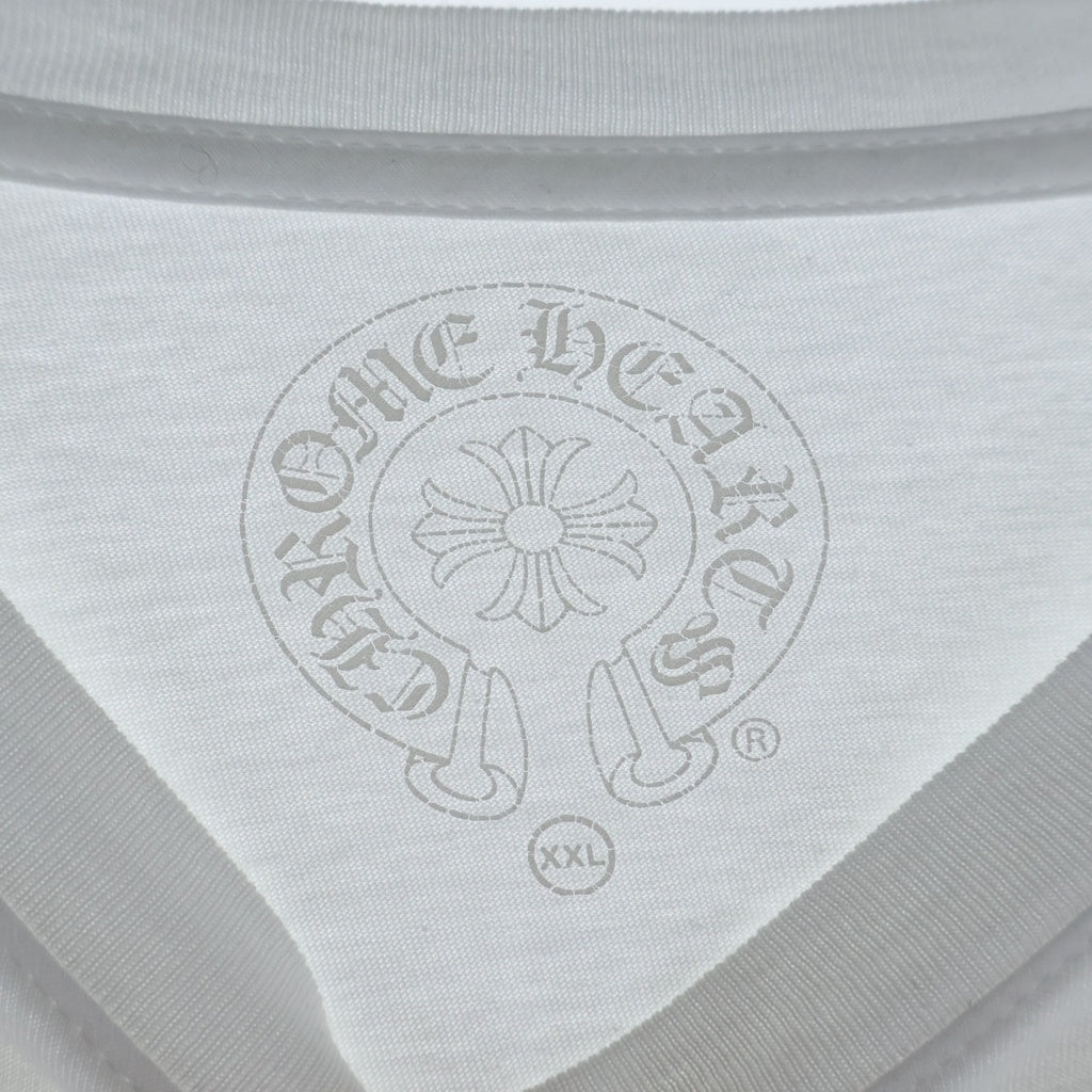 CHROME HEARTS(クロムハーツ) TAIPEI LTD L/S Tee 台北限定 アームフローラル バックホースシュープリント 長袖Tシャツ カットソー ブラック
