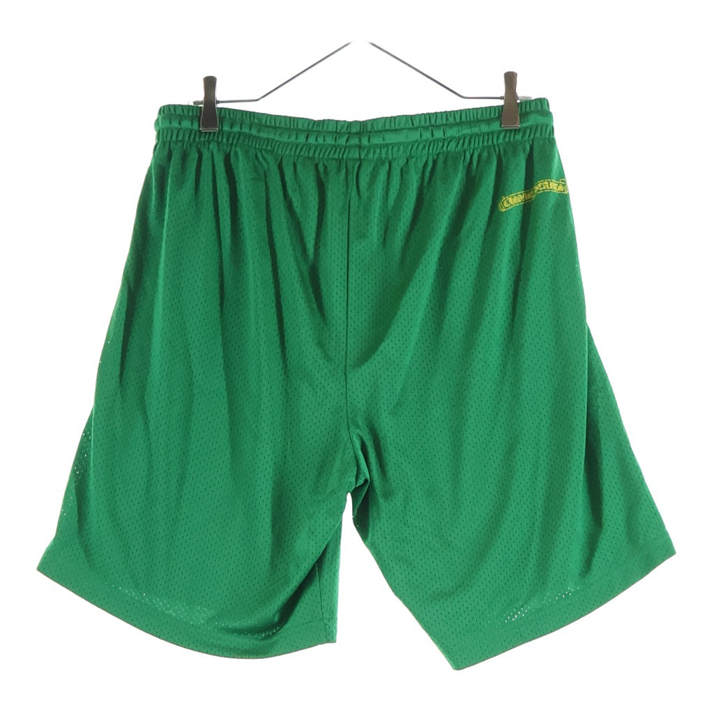 CHROME HEARTS(クロムハーツ) MESH VARSITY SHORTS CHプリントメッシュハーフパンツ グリーン
