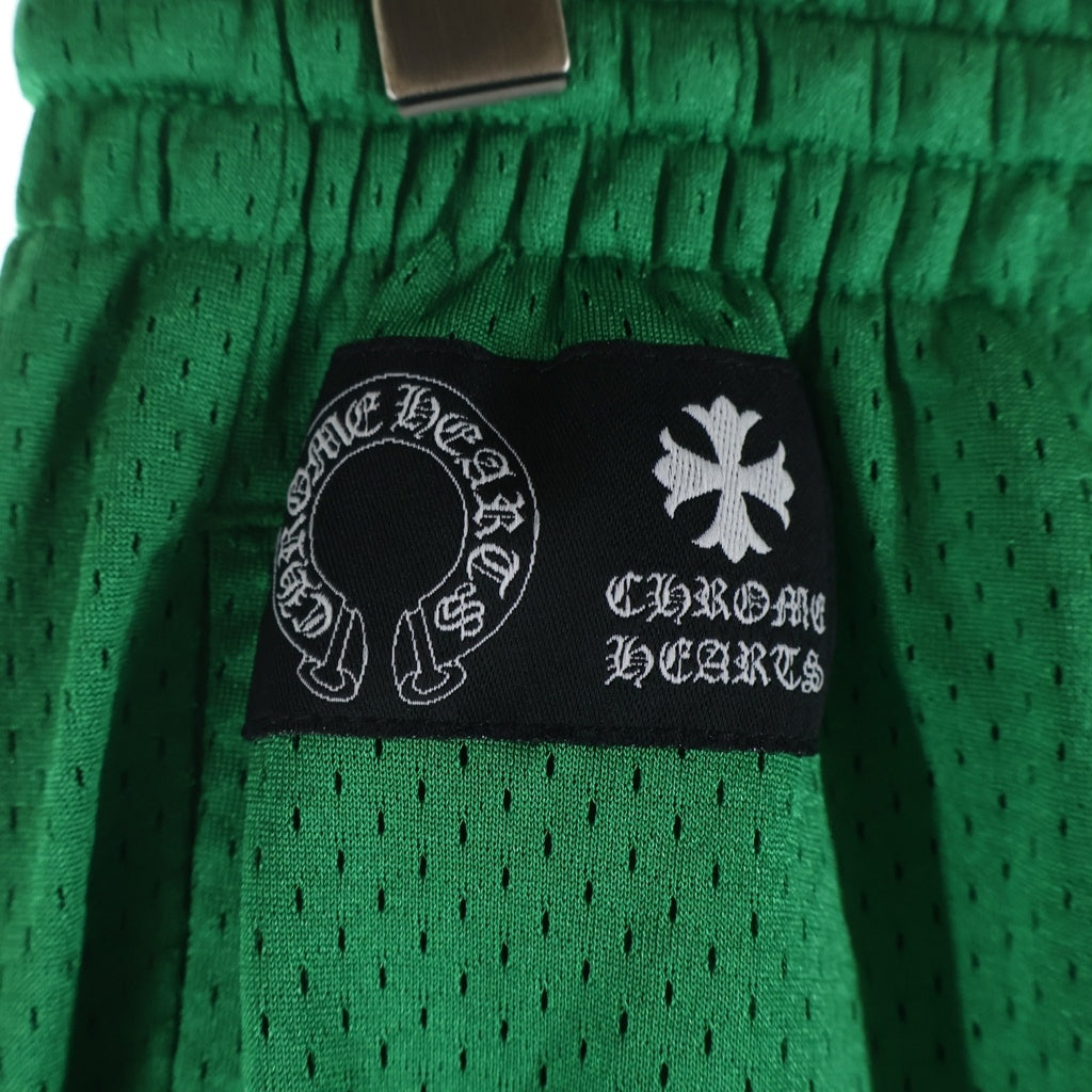 CHROME HEARTS(クロムハーツ) MESH VARSITY SHORTS CHプリントメッシュハーフパンツ グリーン