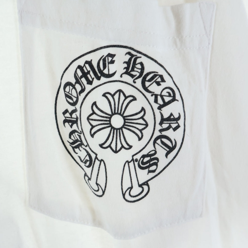 CHROME HEARTS(クロムハーツ) CH T-SHRT LTD ロサンゼルス限定バックホースシュープリントTシャツ