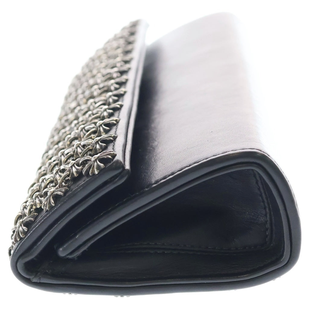 CHROME HEARTS(クロムハーツ) CHAIN MAIL BAG チェーン メイル クラッチバッグ ブラック/シルバー