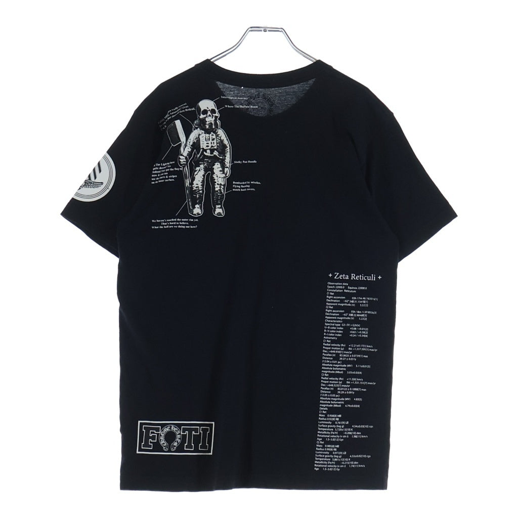 CHROME HEARTS(クロムハーツ) FOTI S/S TEE オールド フォティプリント クルーネック 半袖Tシャツ ブラック