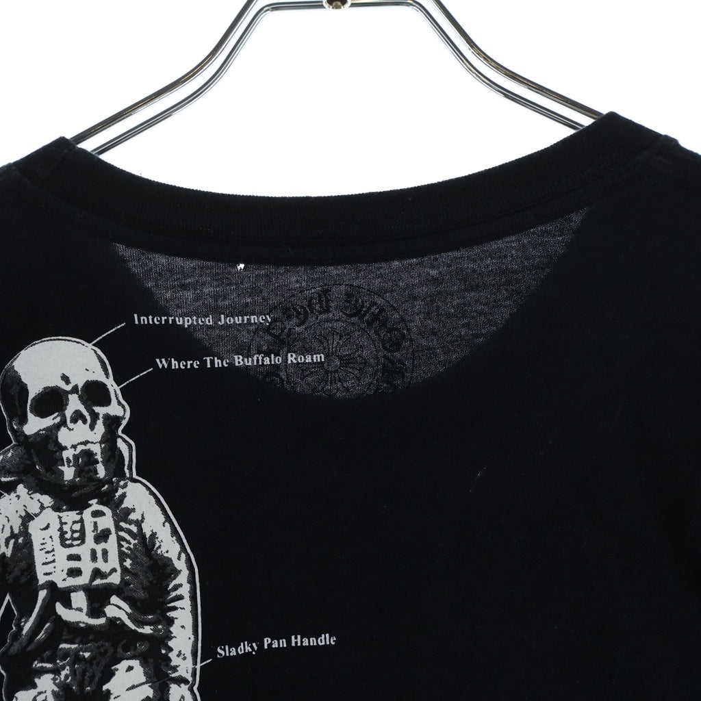 CHROME HEARTS(クロムハーツ) FOTI S/S TEE オールド フォティプリント クルーネック 半袖Tシャツ ブラック