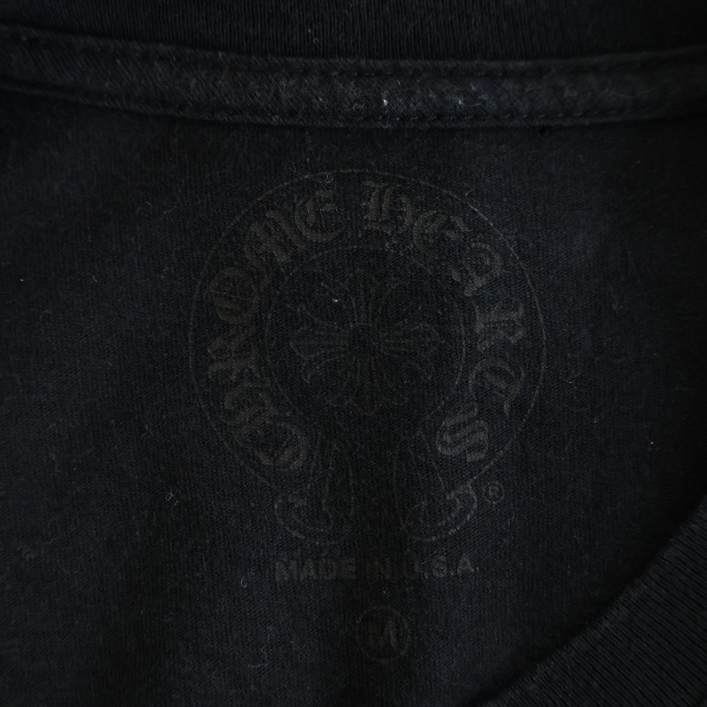 CHROME HEARTS(クロムハーツ) FOTI S/S TEE オールド フォティプリント クルーネック 半袖Tシャツ ブラック