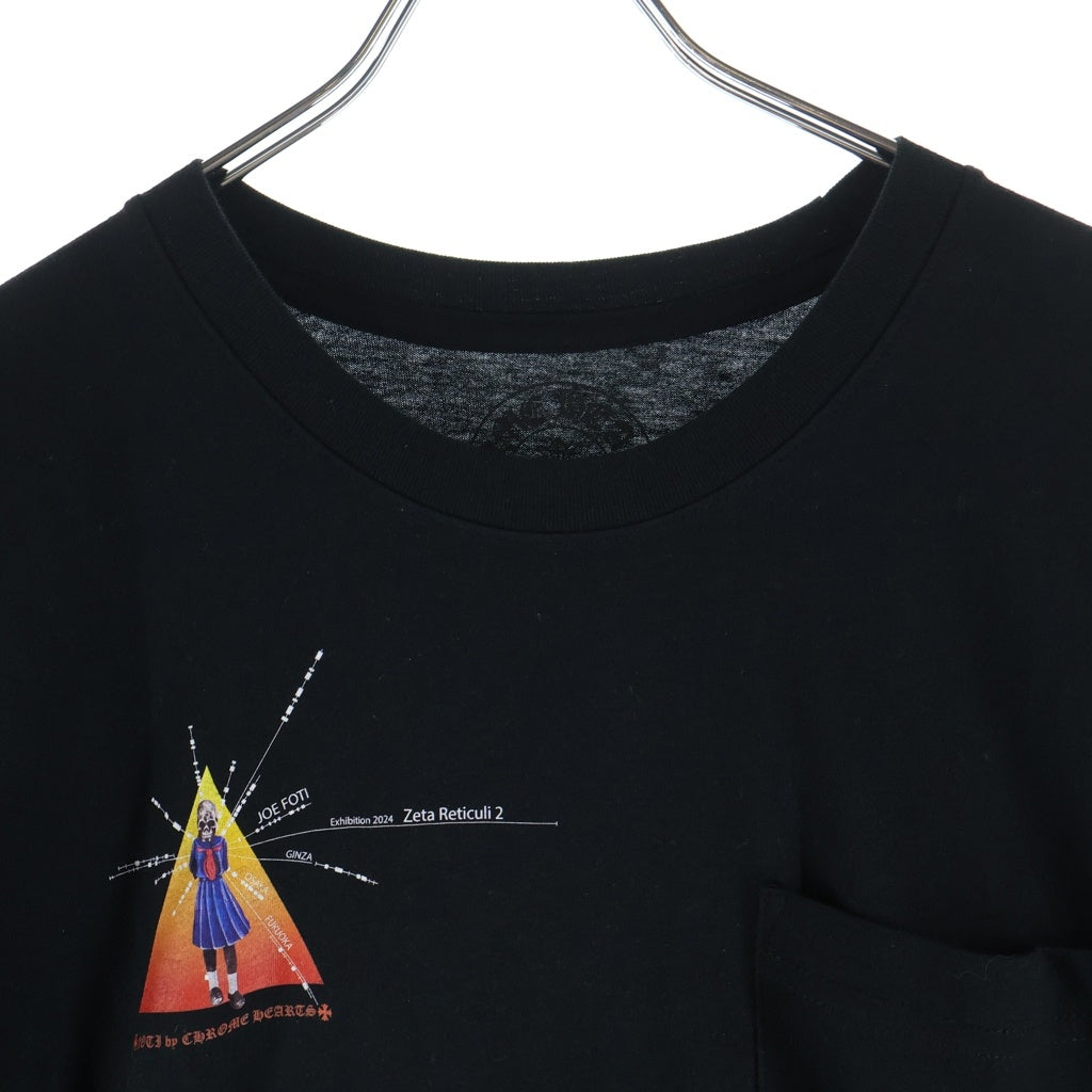 CHROME HEARTS(クロムハーツ) FOTI S/S TEE オールド フォティプリント クルーネック 半袖Tシャツ ブラック
