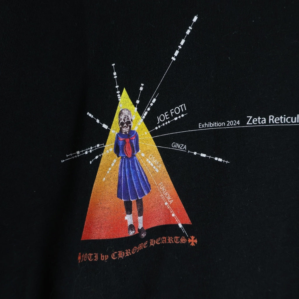 CHROME HEARTS(クロムハーツ) FOTI S/S TEE オールド フォティプリント クルーネック 半袖Tシャツ ブラック