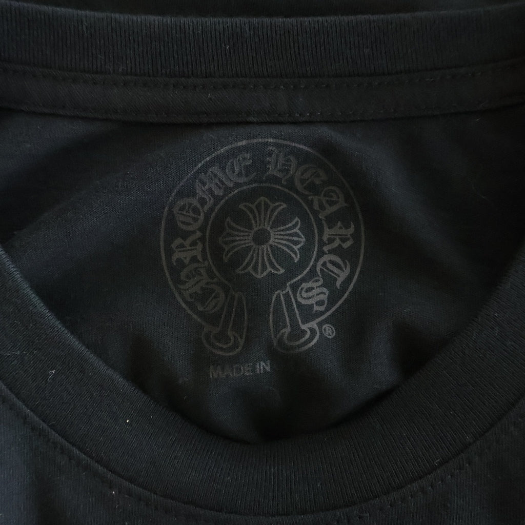 CHROME HEARTS(クロムハーツ) FOTI S/S TEE オールド フォティプリント クルーネック 半袖Tシャツ ブラック