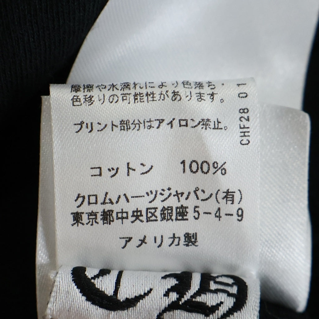 CHROME HEARTS(クロムハーツ) FOTI S/S TEE オールド フォティプリント クルーネック 半袖Tシャツ ブラック