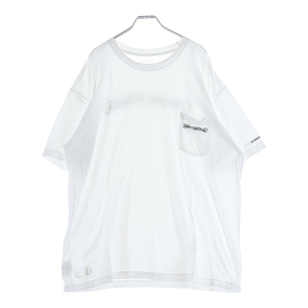 CHROME HEARTS(クロムハーツ) CH S/S TEE バックスクロールラベルプリント半袖Tシャツカットソー