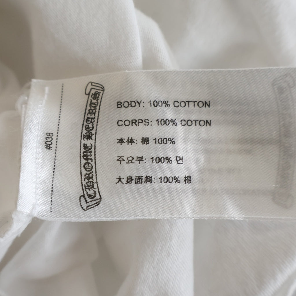 CHROME HEARTS(クロムハーツ) CH S/S TEE バックスクロールラベルプリント半袖Tシャツカットソー