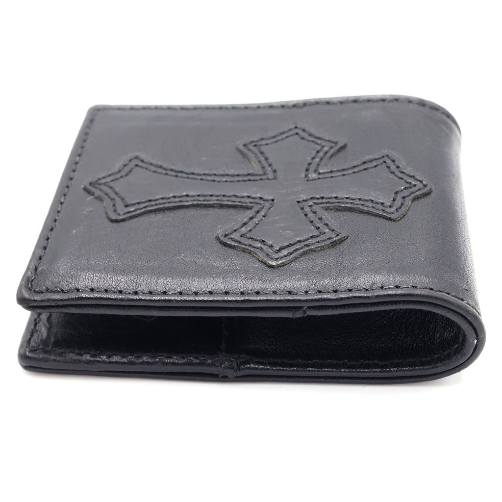 CHROME HEARTS(クロムハーツ) YY NOTEPAD MEMO HOLDER RHODIA クロスパッチ付き ノートパッド ロディアメモホルダー レザーケース ブラック