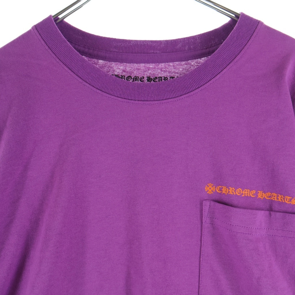 CHROME HEARTS(クロムハーツ) ×MATTY BOY PPO I WANT MORE NOT LESS L/S TEE マッティボーイ プリント長袖Tシャツ カットソー パープル
