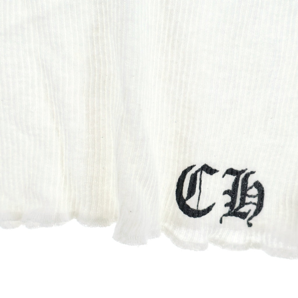 CHROME HEARTS(クロムハーツ) OLD CH PLUS TANK CHプラス ロゴ タンクトップ ノースリーブ ホワイト