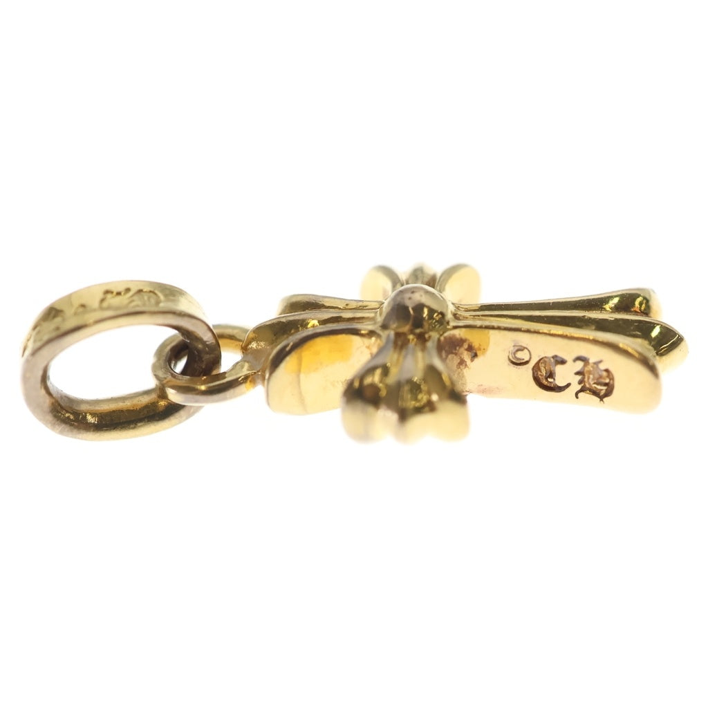 CHROME HEARTS(クロムハーツ) 22K CRS BBYFAT P RUBY ベイビーファット PAVEルビー チャーム ゴールドネックレストップ