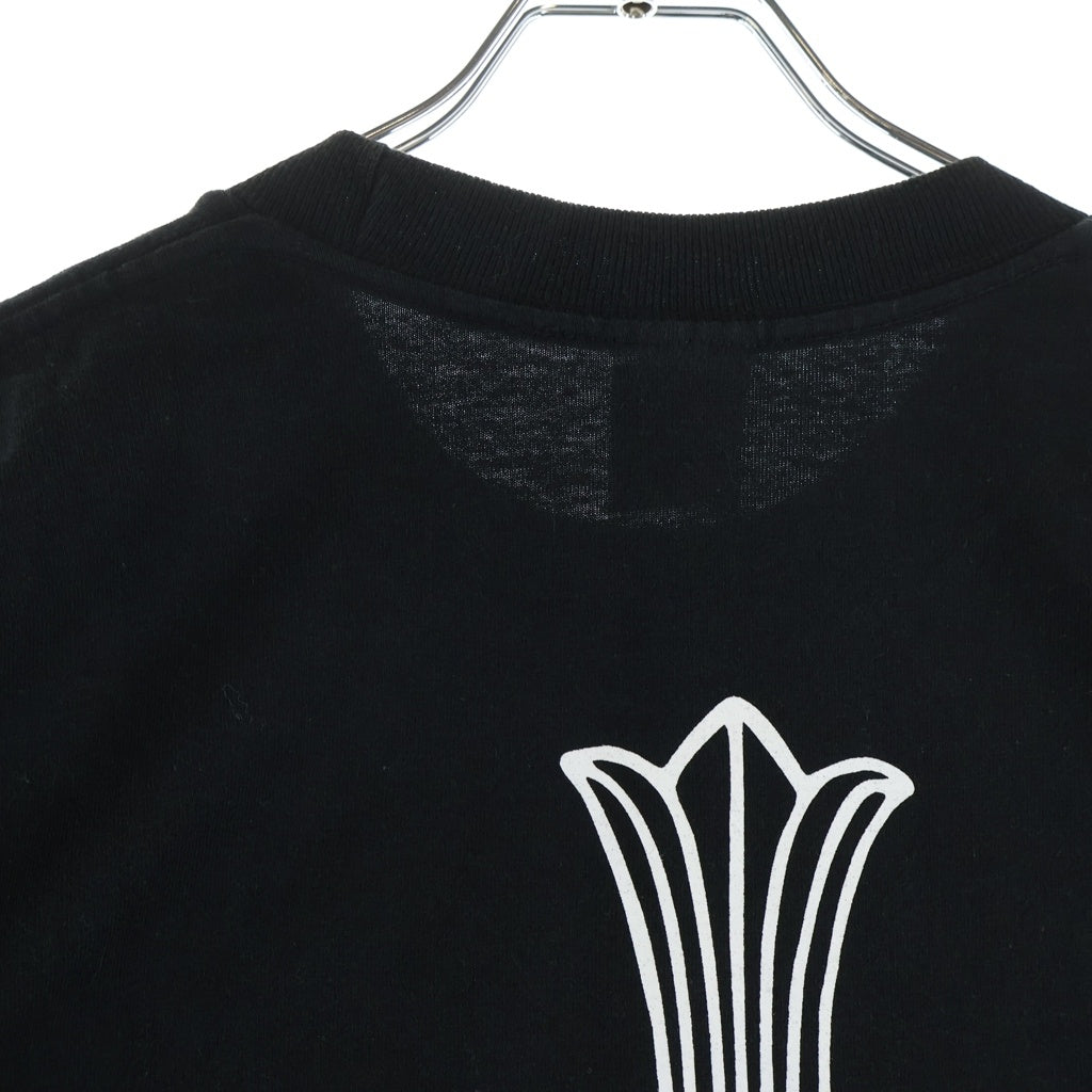 CHROME HEARTS(クロムハーツ) OLD FLORAL オールドフローラル バッグプリント半袖Tシャツ ブラック