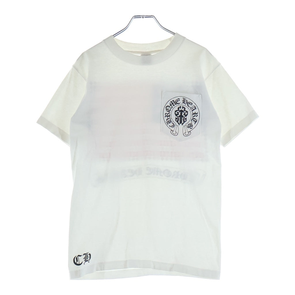 CHROME HEARTS(クロムハーツ) OLD ヴァインダガープリント 半袖Tシャツ カットソー ホワイト