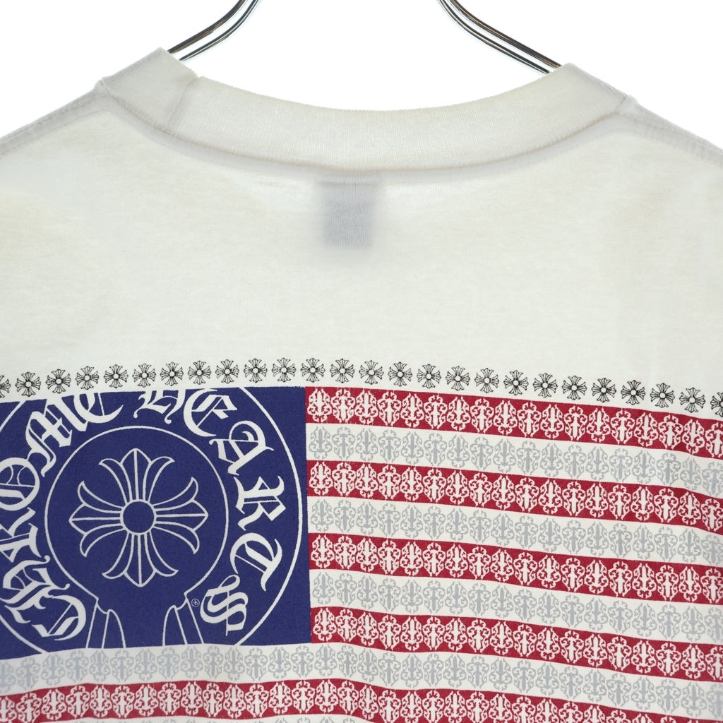 CHROME HEARTS(クロムハーツ) OLD ヴァインダガープリント 半袖Tシャツ カットソー ホワイト