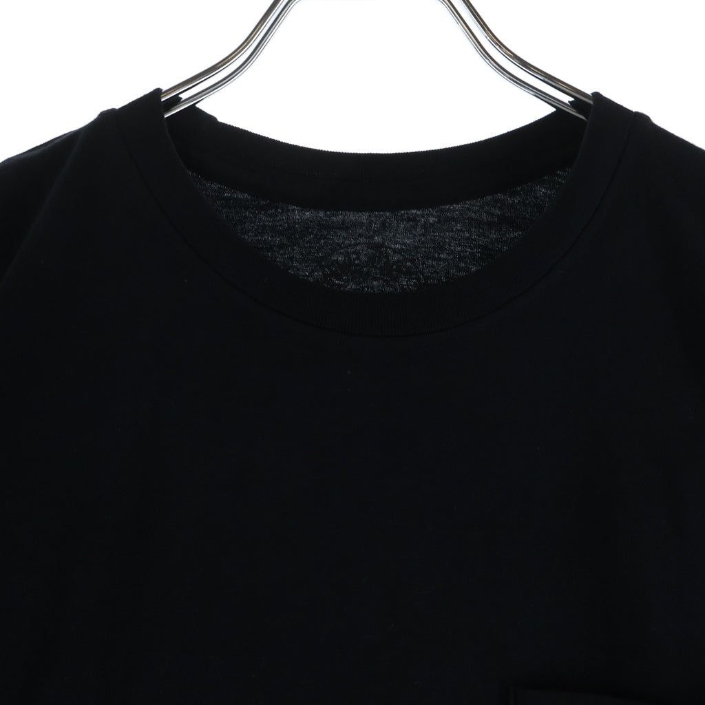 CHROME HEARTS(クロムハーツ) OLD CHプラス ヴァインダガープリント 半袖Tシャツ カットソー ブラック