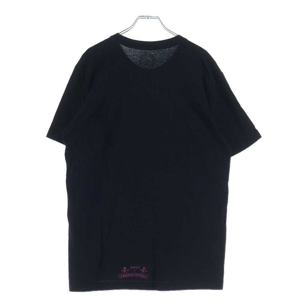 CHROME HEARTS(クロムハーツ) FOTI TEE フォティ スカルプリント クルーネック半袖Tシャツ カットソー ブラック