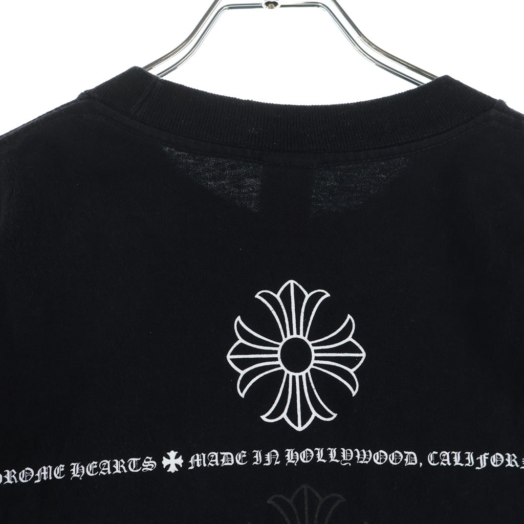 CHROME HEARTS(クロムハーツ) OLD CHプラスプリント 半袖Tシャツ カットソー ブラック
