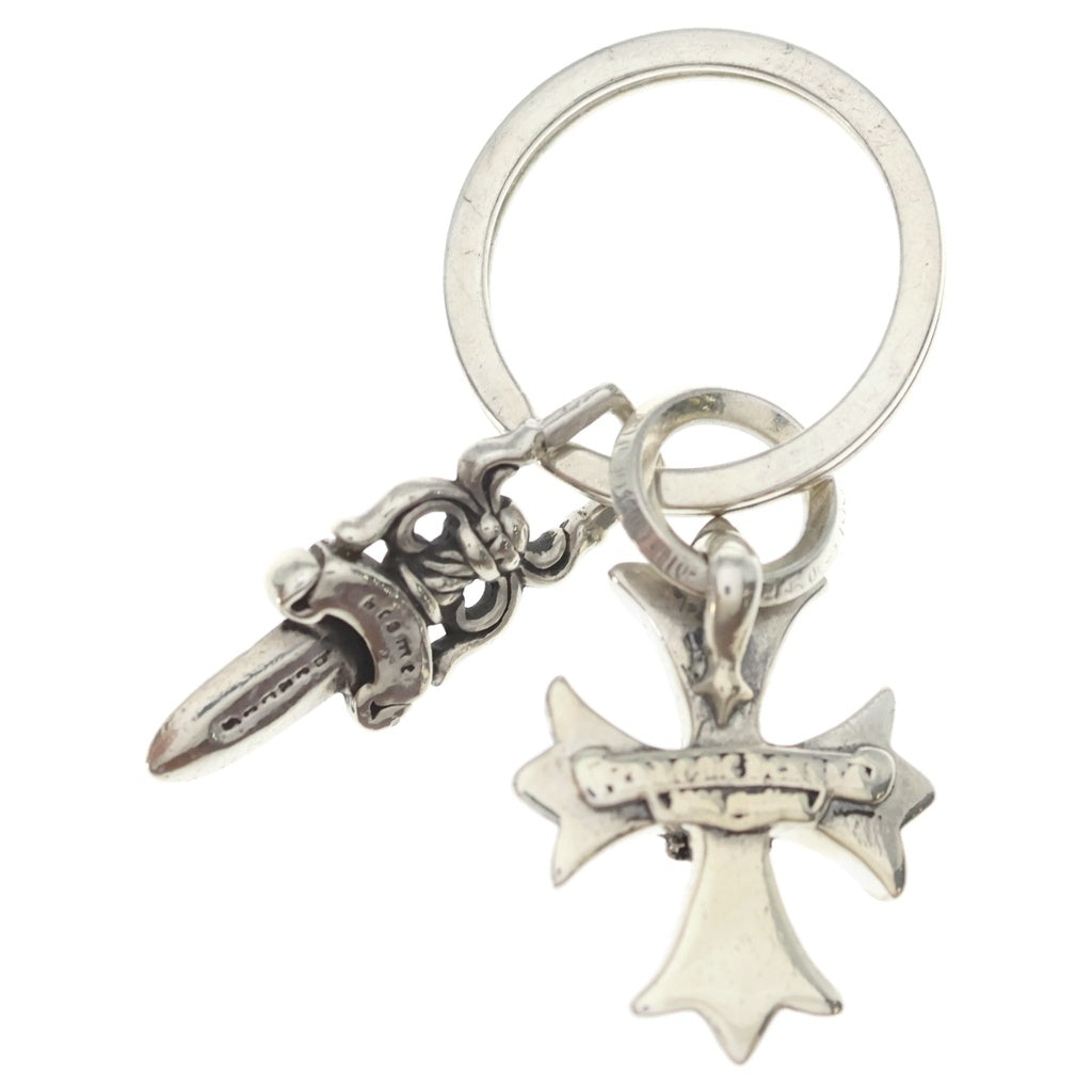 CHROME HEARTS(クロムハーツ) CH PLUS&No5 DGGR CHプラス#5ダガーキーリング シルバーキーリング