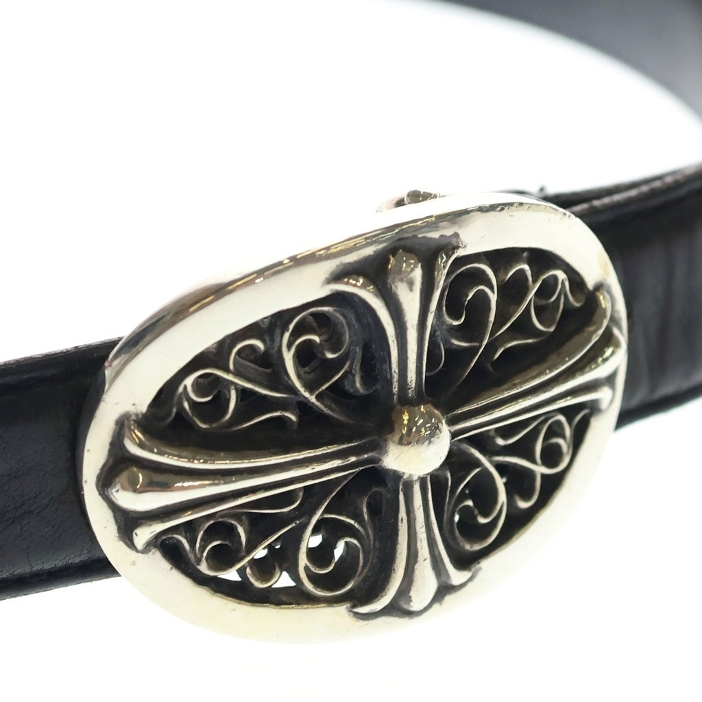 CHROME HEARTS(クロムハーツ) BUCKL OVAL CROSS1.0 1.0クラシックオーバルクロス シルバーバックル