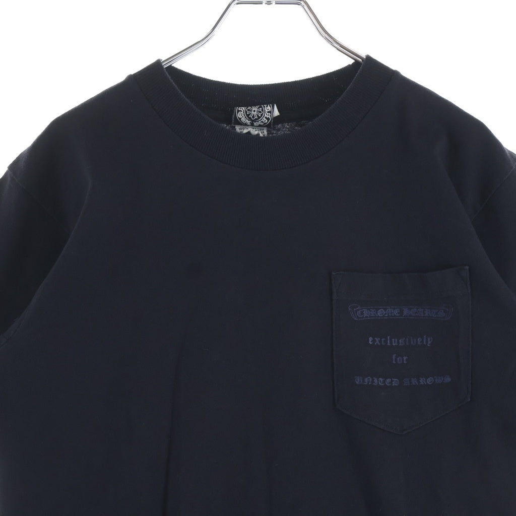 CHROME HEARTS(クロムハーツ) ×UNITED ARROWS OLD DAGGER TEE ユナイテッドアローズ オールド ダガー 半袖Tシャツ カットソー ブラック