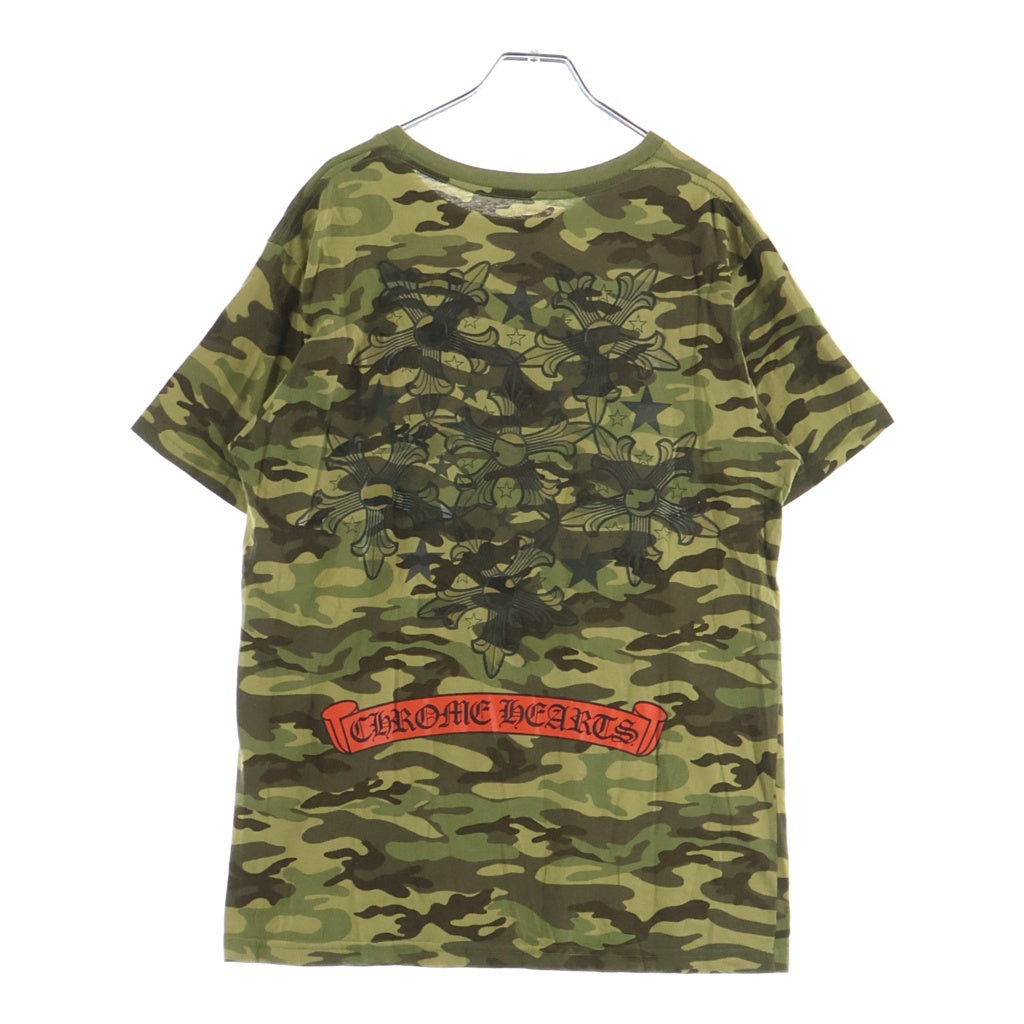 CHROME HEARTS(クロムハーツ) OLD スタープリント 半袖Tシャツ カットソー カモフラージュ/カーキ/グリーン