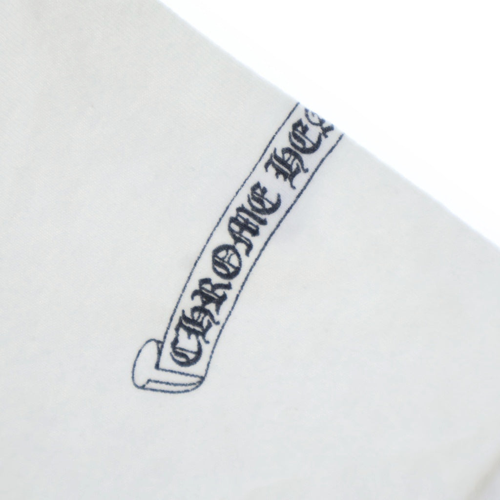 CHROME HEARTS(クロムハーツ) OLD CH T-SHIRT ROLLING STONES リップタン 半袖Tシャツカットソー ホワイト