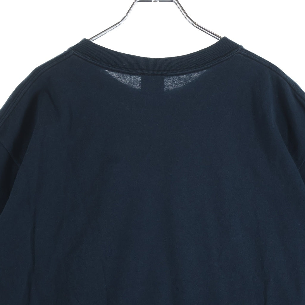 CHROME HEARTS(クロムハーツ) OLD ダブルCHクロス刺繍 半袖ポケットTシャツ カットソー ネイビー