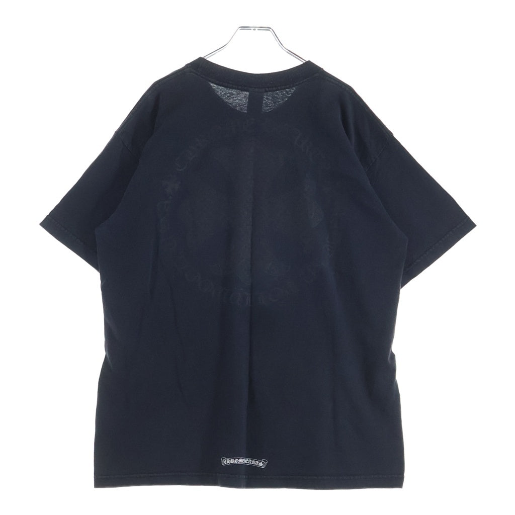 CHROME HEARTS(クロムハーツ) OLD MADE IN HOLLYWOOD CHプラスロゴ ポケット半袖Tシャツ ブラック