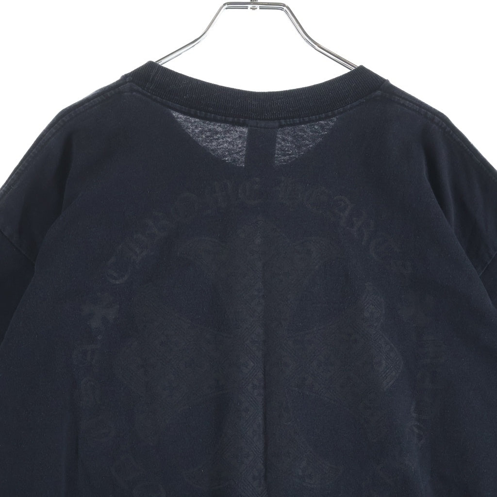 CHROME HEARTS(クロムハーツ) OLD MADE IN HOLLYWOOD CHプラスロゴ ポケット半袖Tシャツ ブラック