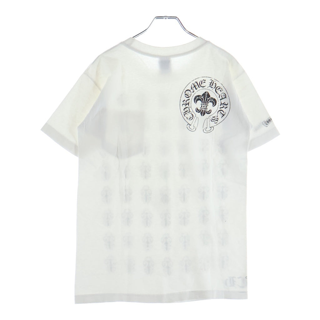 CHROME HEARTS(クロムハーツ) OLD ヴァインダガープリント 半袖Tシャツ ホワイト/ブラック